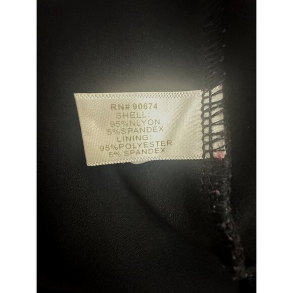 Boston Proper Beyond Travel Black Cutout 3/4 Sleeve Top Shirt Tunic Size XS - Picture 5 of 7